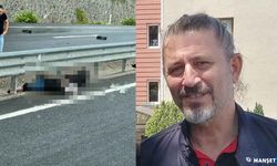 Feci kaza… Baba kız bariyere çarptılar…