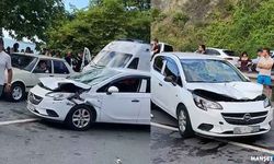 Otomobil baba ve oğluna çarptı… Durumları ağır…