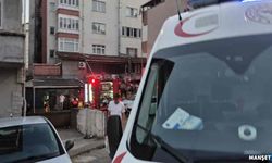 Metruk iş yerinde yangın... Mahalleli rahatsız...