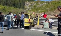 Otomobiller çarpıştı… Yaralılar var…