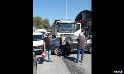 Zincirleme kaza…Araçlar birbirlerine girdi…