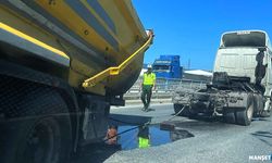 Dorse TIR’dan ayrıldı… Yol trafiğe kapandı…