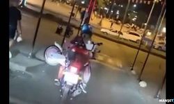 Motosikletle trafikte tehlikeli seyahat…
