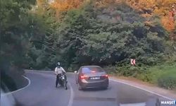 Yaşanan kaza, araç içi kamerasına yansıdı…