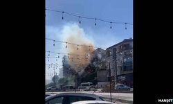 Kepez’de dumanlar bir anda yükseldi..