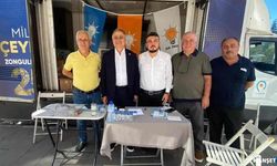 Saffet Bozkurt’tan AK Parti üye standına ziyaret…