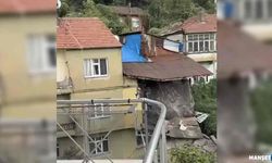 Dün bir duvarı yıkılmıştı… Bugün çöktü…