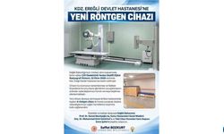 Devlet Hastanesi’ne yeni röntgen cihazı…