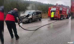 Feci kaza… TIR’a arkadan çarptı…