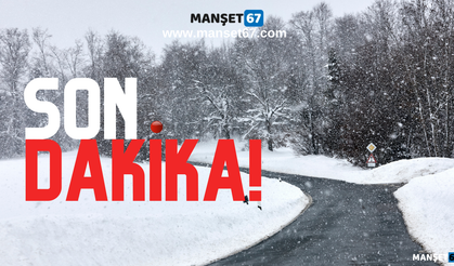 Hafta sonu öncesi kar uyarısı: Zonguldak beyaza hazırlanıyor