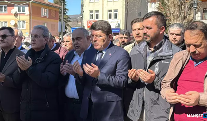 Bakan Tunç, Zeki Erdoğan'ın cenazesine katıldı...