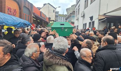 Kalabalık bir törenle son yolculuğuna uğurlandı...