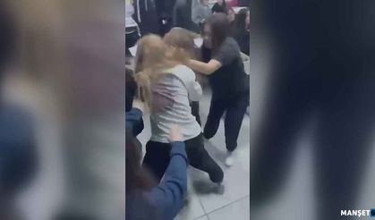 Kızların KORSE kavgası kameralara yansıdı...