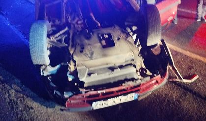 Defalarca takla attı… Ekipler sevk edildi…