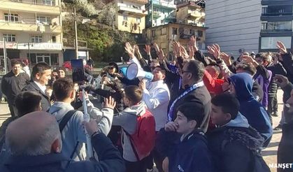 Zafer Sonrası Taraftardan Coşkulu Kutlama...