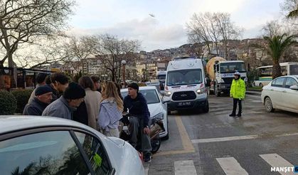 Yola dökülen yağ kazaya neden oldu…