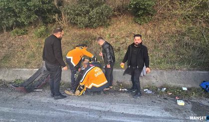 Ormancılar araç ile takla attı. Yaralılar var…