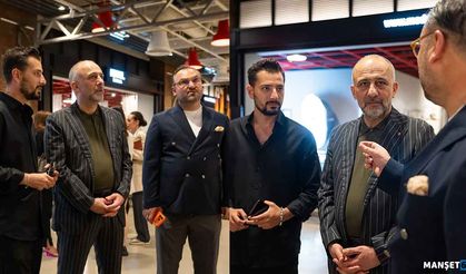 Sanat ve iş dünyası sergide bir araya geldi…