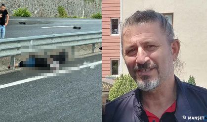 Feci kaza… Baba kız bariyere çarptılar…