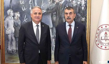 Bozkurt, Bakan Tekin ile eğitim projelerini görüştü