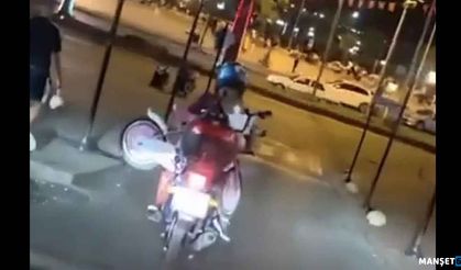 Motosikletle trafikte tehlikeli seyahat…