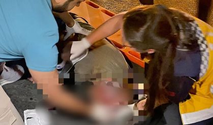 Kamyonetin çarptığı yaya ağır yaralandı...