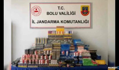 Binlerce paket kaçak sigara ele geçirildi