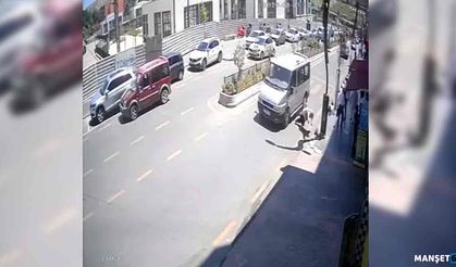Yaya yaralandı… Kaza anı kameralara yansıdı…