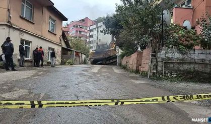 Riskli apartmanın yıkımı başladı…