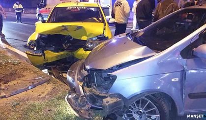 Kafa kafaya çarpıştılar… Yaralı var…