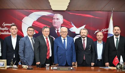 Kdz. Ereğli Ticaret ve Sanayi Odası heyeti ziyaretlerde bulundu...