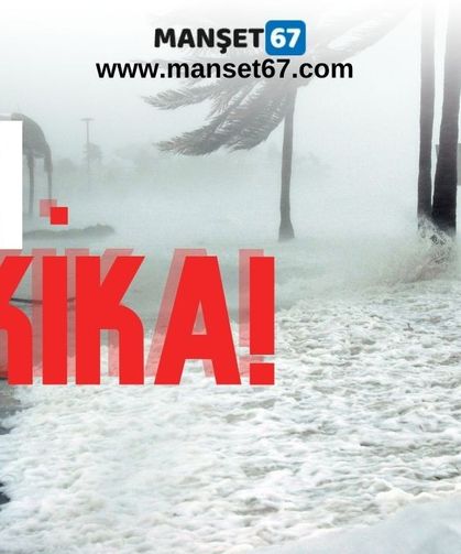 Zonguldak için fırtına uyarısı yapıldı...