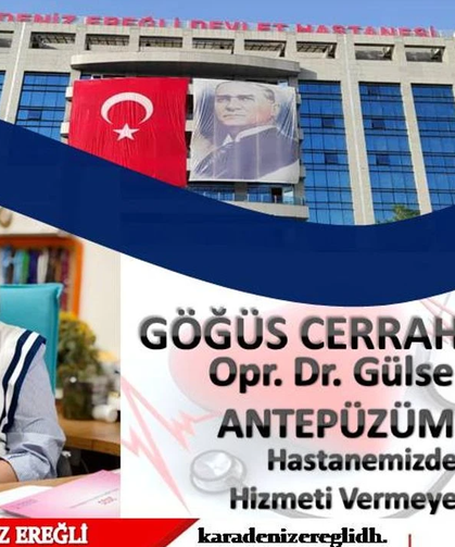 Göğüs Cerrahisi Uzmanı hasta kabulüne başladı...