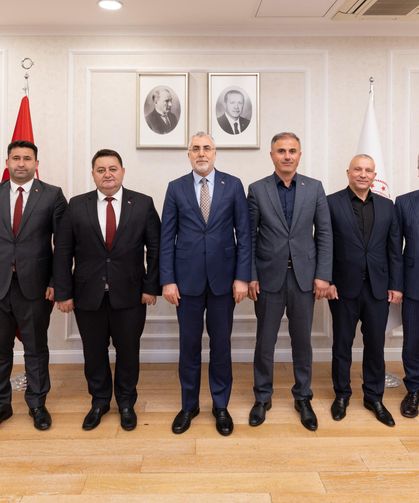GMİS yönetimi, Bakan Işıkhan'ı ziyaret etti....