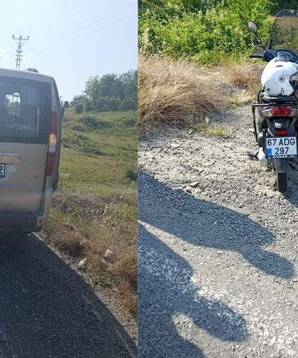 Düğün konvoyunda kaza... Sürücü yaralandı...