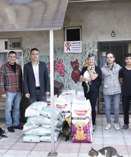 Hayvansevenler Derneği ziyaret edildi...
