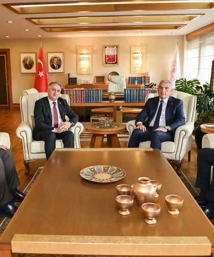 Kültür ve Turizm Bakanı Mehmet Nuri Ersoy’a ziyaret...