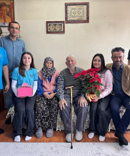 Yaşlılar gününde Odabaşı ailesini ziyaret ettiler…
