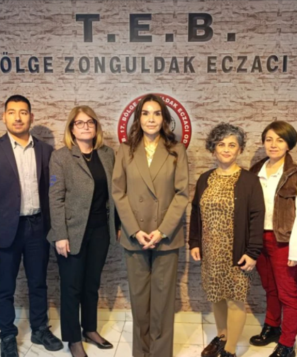 Zonguldak Eczacı Odası Başkanı Esra Geyikli oldu...