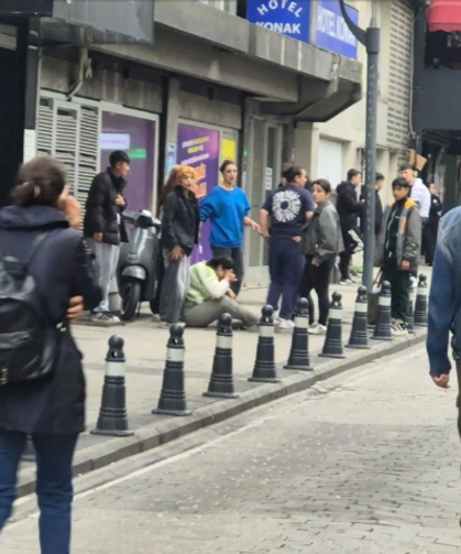 İki grup arasında büyük kavga... Polis zorluk çekti...