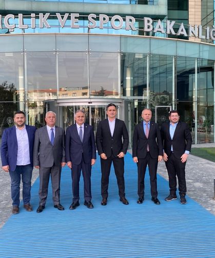 Kdz. Ereğli'nin spor vizyonu Ankara'da masaya yatırıldı...