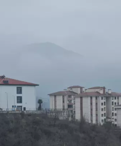 Yüksek kesimlerde sis etkili oldu...