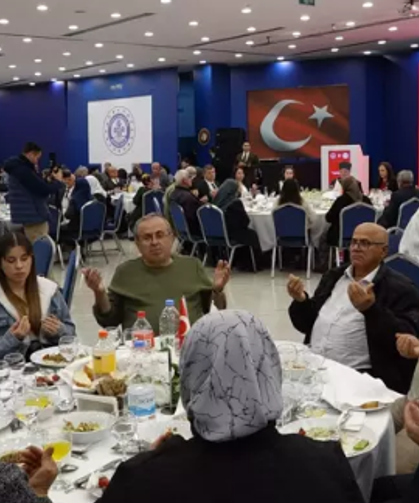 İlk iftar şehit aileleri ve gazilerle...