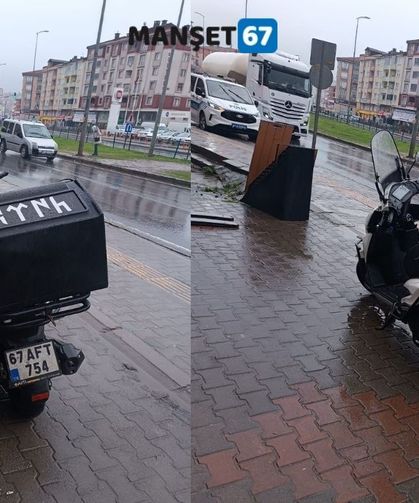 Yolun karşısına geçmek isteyen yaya yaralandı...