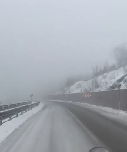 Zonguldak -  Ereğli karayolu kameralara yansıdı...