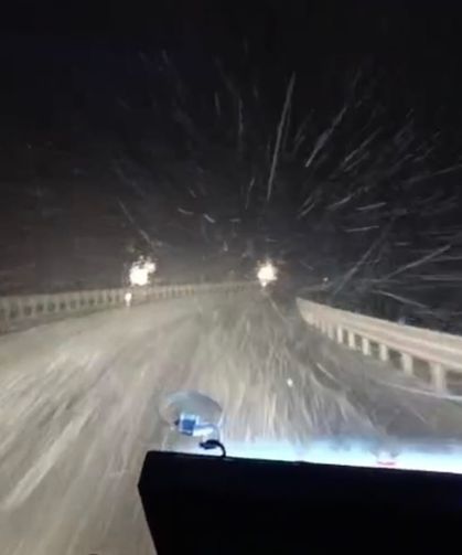 Yüksek kesimlere kar yağışı başladı...