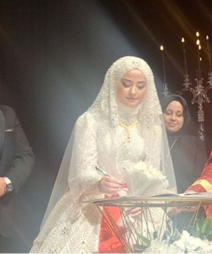 Ebrar & Çağrı Özçelik çiftine ömür boyu mutluluklar...