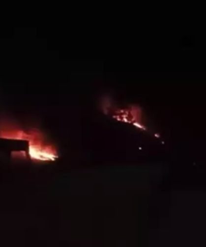 Örtü yangını ekipleri harekete geçirdi...