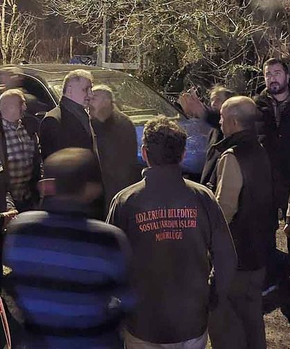 Bozkurt’tan evi yanan aileye ziyaret...