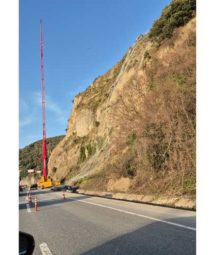 Ereğli  - Alaplı karayolunda ağ örme işlemine başlandı...